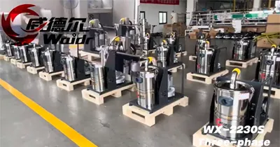 Small Capacity Three-phase Industrial Vacuum Cleaner