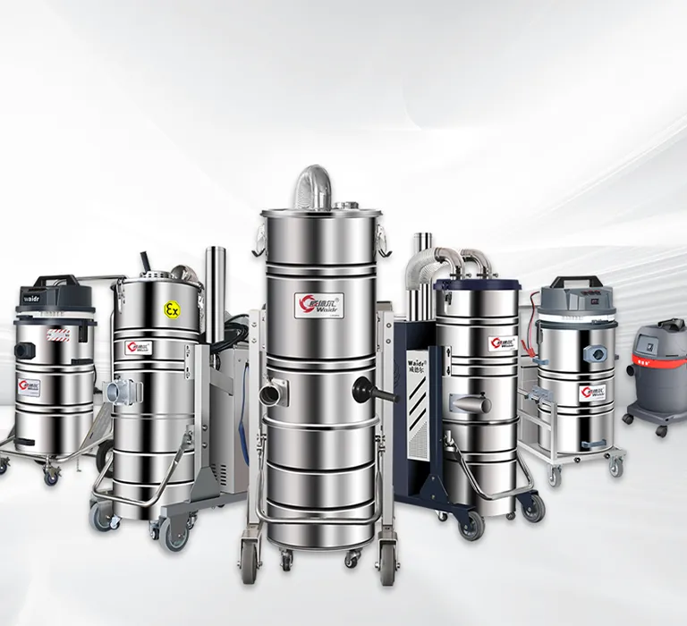 WAIDR INDUSTRIAL VACUUMS - ENGINEERED FOR GLOBAL PRECISION CLEANING ACROSS EVERY INDUSTRY!