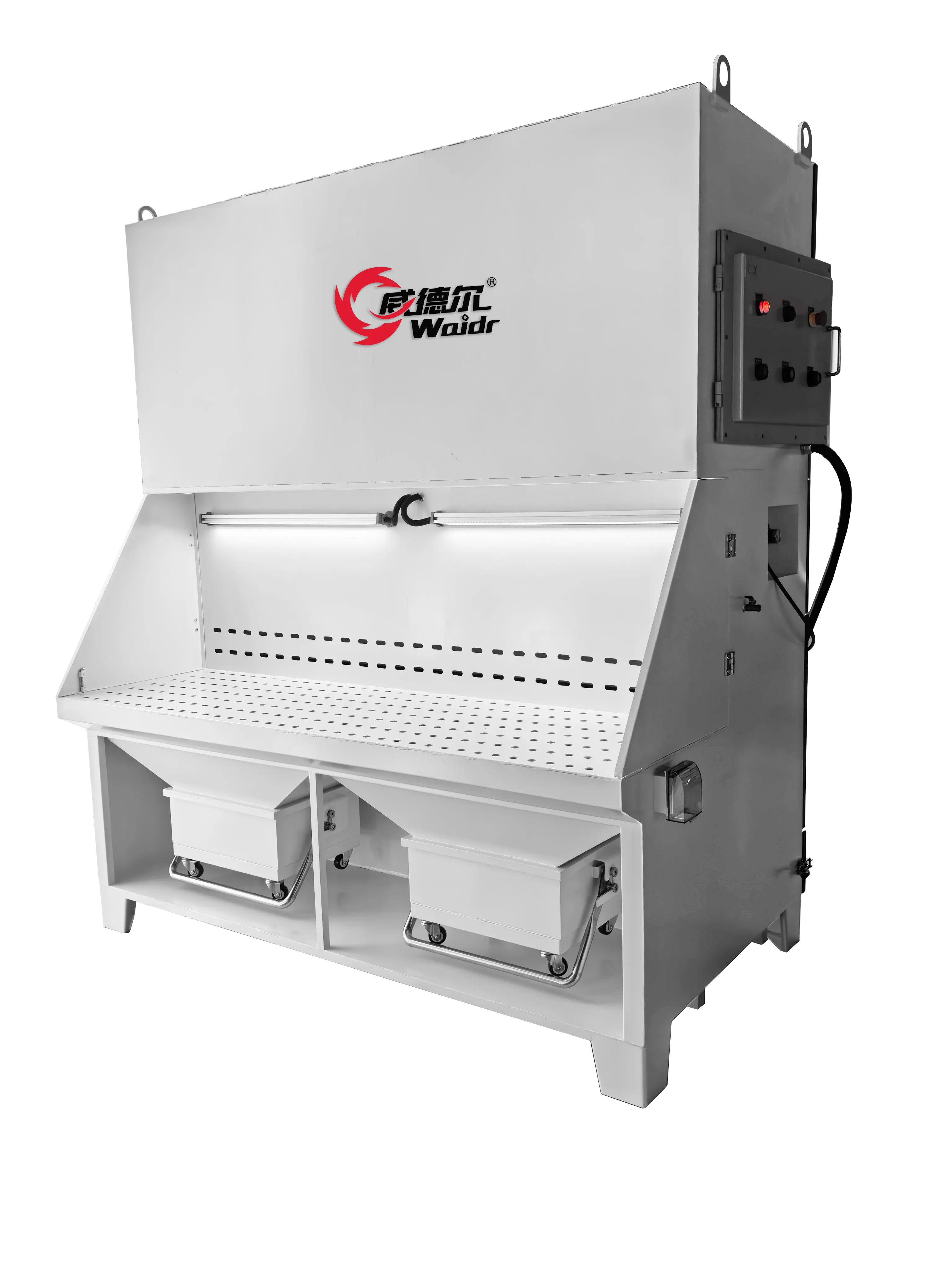 Explosion-proof grinding and dust removal platform