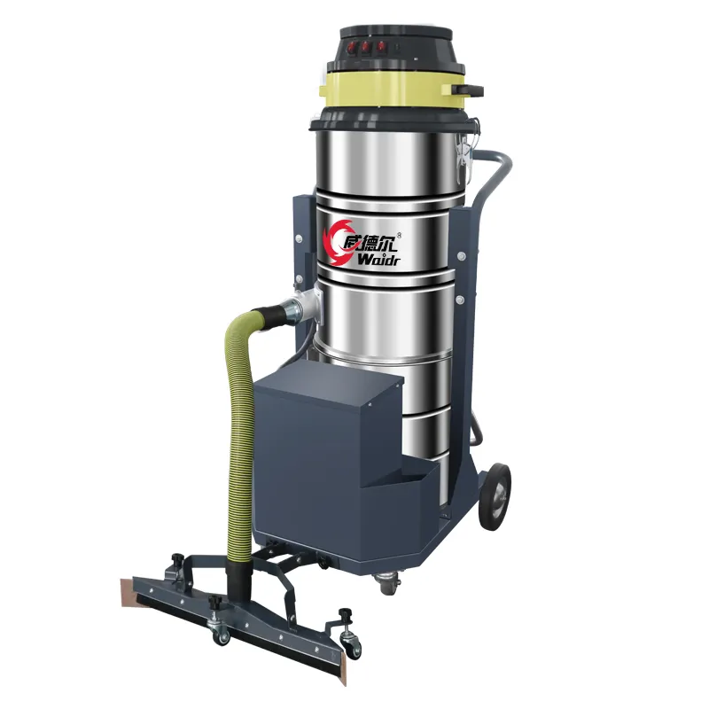 Battery powered industrial vacuum cleaner (electronic dust removal)