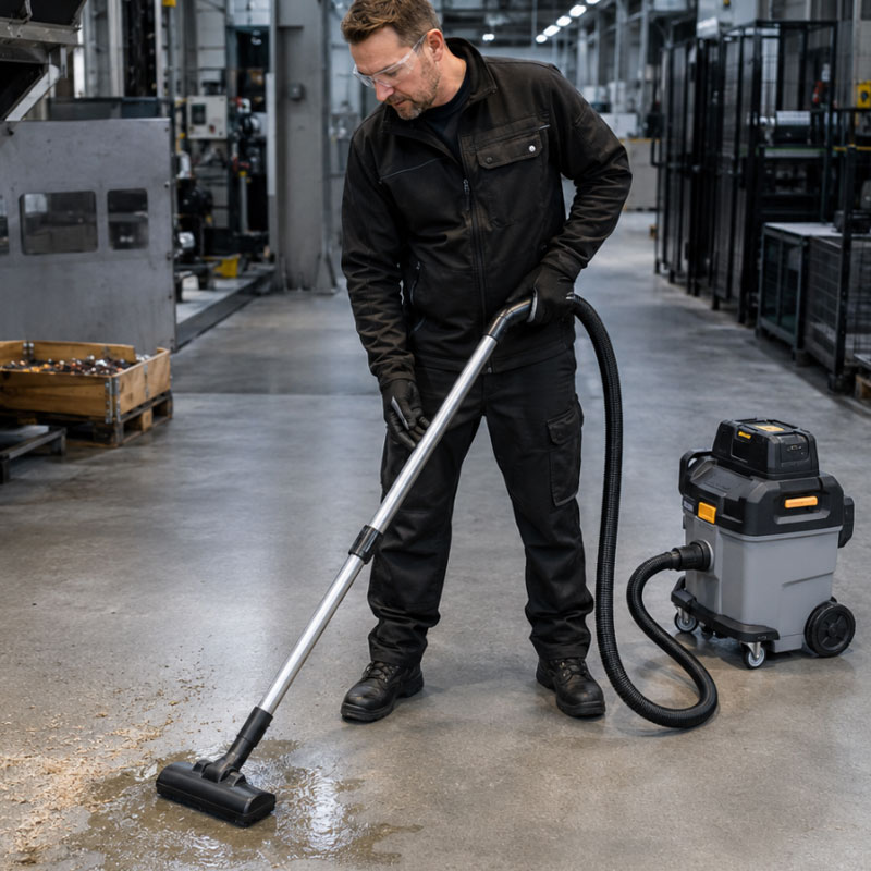 Battery Powered Industrial Vacuum Cleaner Battery Powered Industrial Vacuum Cleaner