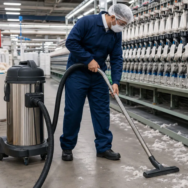 How to Choose the Right Textile Vacuum Cleaner for Lint, Fibers and Fabric Waste