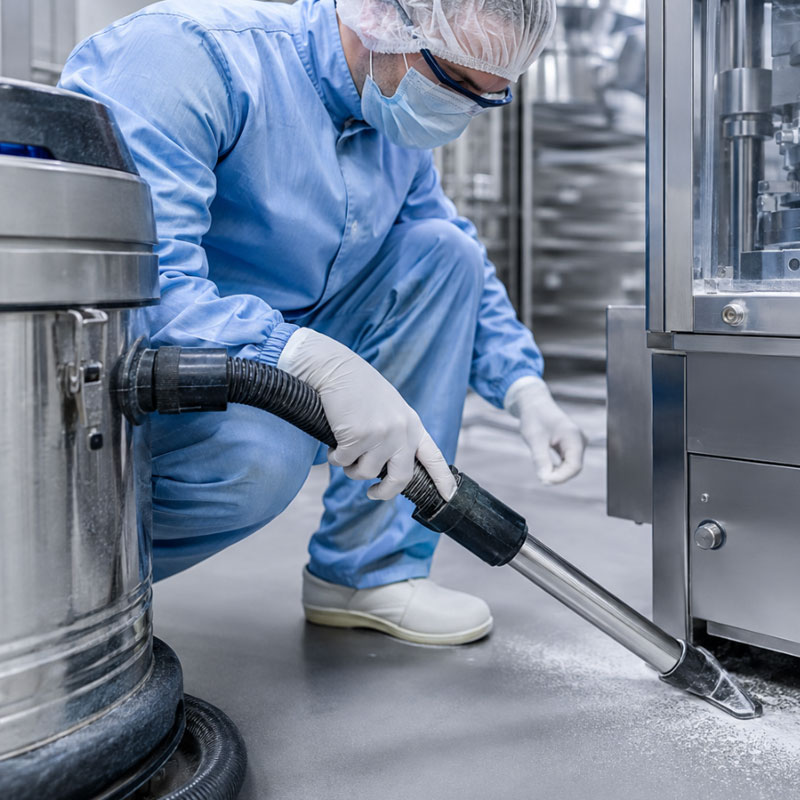 Vacuum Cleaner for Pharmaceutical Industry Vacuum Cleaner for Pharmaceutical Industry