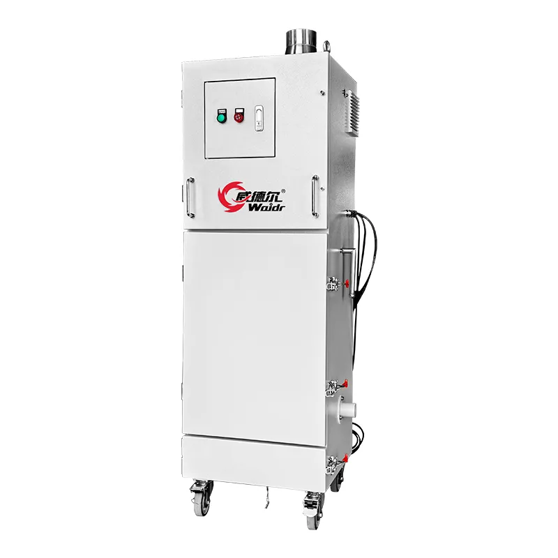 Cabinet-type industrial vacuum cleaner